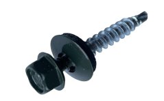 Vrut farmářský samovrtný s podložkou 4,8x35 zelený 6020 - 250ks