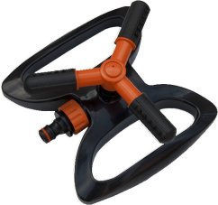 BRADAS Rozstřikovač rotační na podstavci zahradní 3 ramenný GOLD LINE