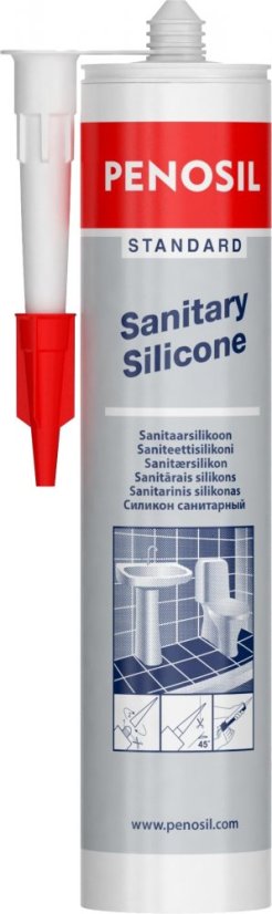 Sanitární silikon bílý 310ml