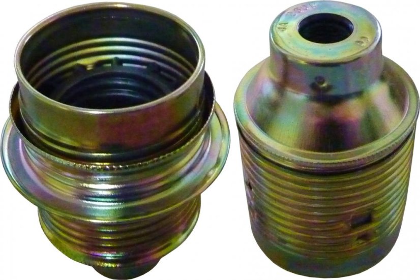 Kovová držák žárovky E27