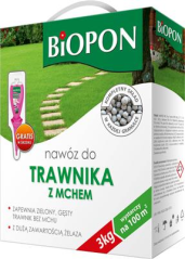 Nawóz do trawników z mchem 3 kg