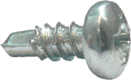 Vrut do plechu samovrtný typ TEX bílý pozink 3,5x9,5 - 2000ks