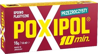 Lepidlo Poxipol průhledné 16g /14ml/ 6ks