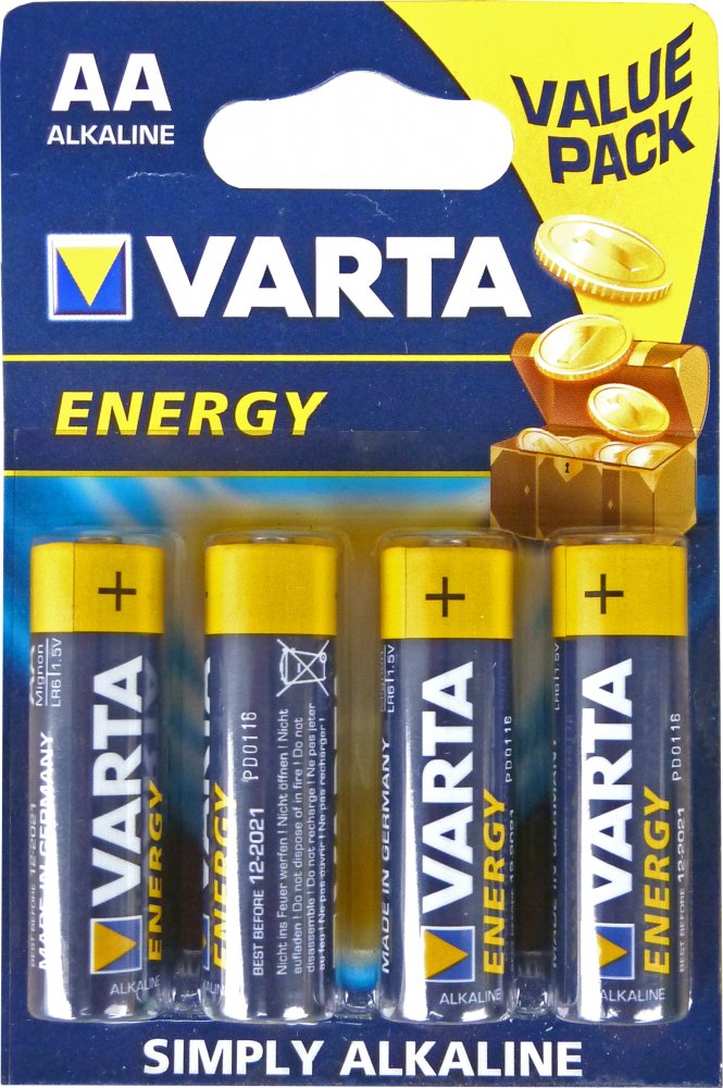 VARTA alkalická baterie R20 (typ D) - 2ks