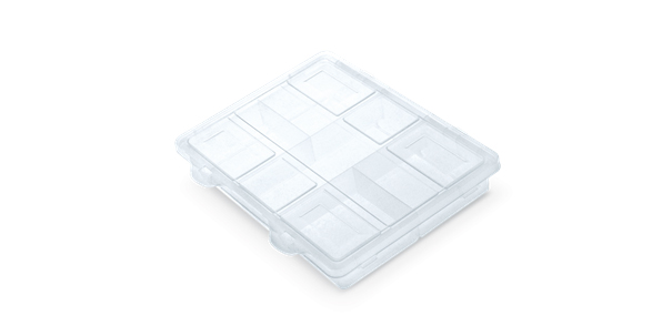 Mini organizér 8" (transparentní)