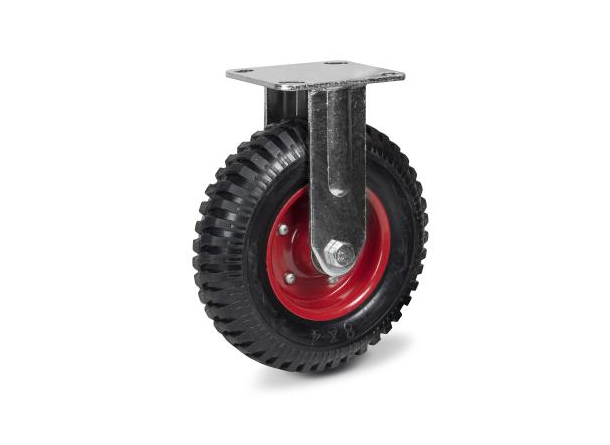 Levně Pevné pojezdové kolo s pneumatikou d200/70kg, válečkové ložisko