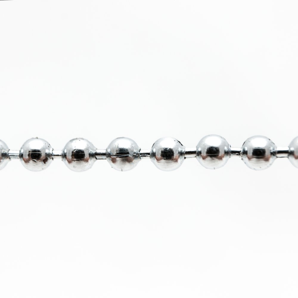 ADOBY Řetízek korálkový 3,6mm stříbrný