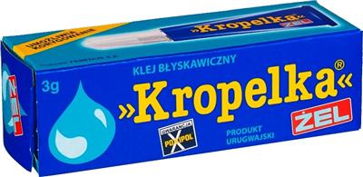 Vteřinové lepidlo Kropelka 3g