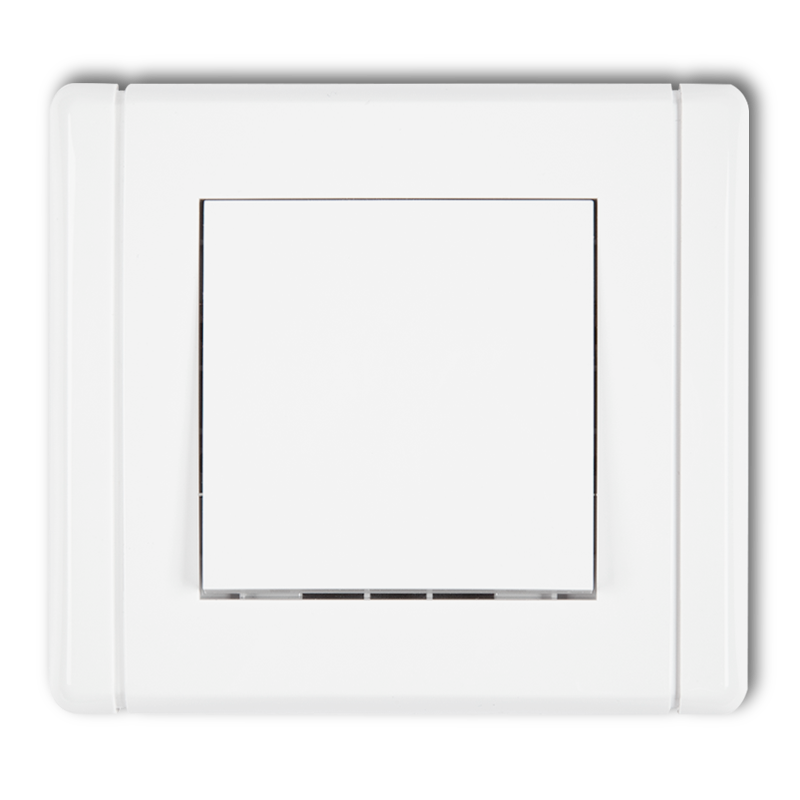 KARLIK jednoduchý vypínač bílý