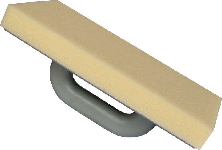 Hladítko plastové s houbou 14x28