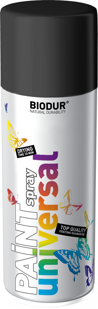 Email ve spreji - hluboká černá 400ml/ RAL 9005