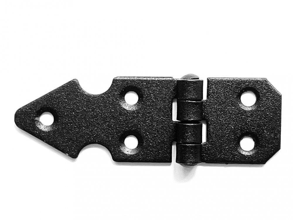 Zc 75 Závěs stavební ozdobný 75x25 černý