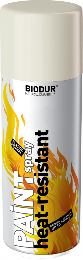 Barva na vysoké teploty ve spreji bílá 400ml 600°C