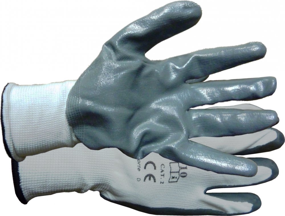 PLX Rukavice pružné NITRILOVÉ 9