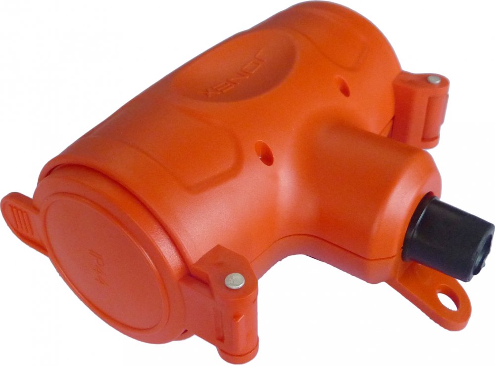 Rozdvojka 2x250V/16A IP44