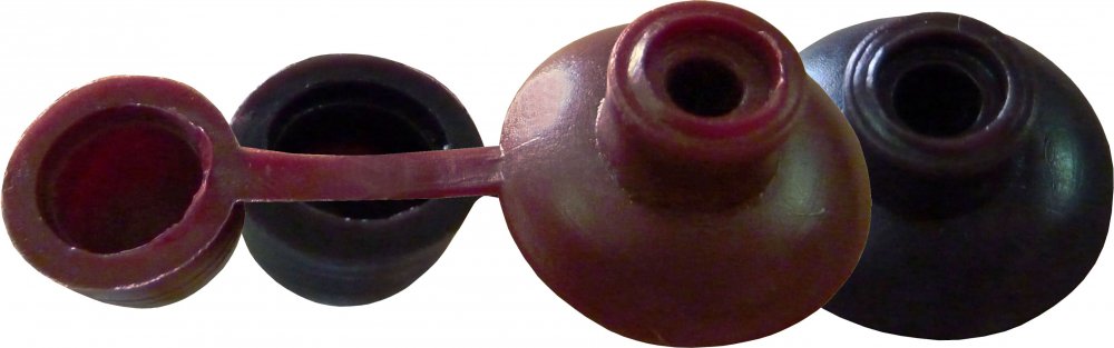 Ozdobná rozeta hřebíku hnědá d5 - 200ks