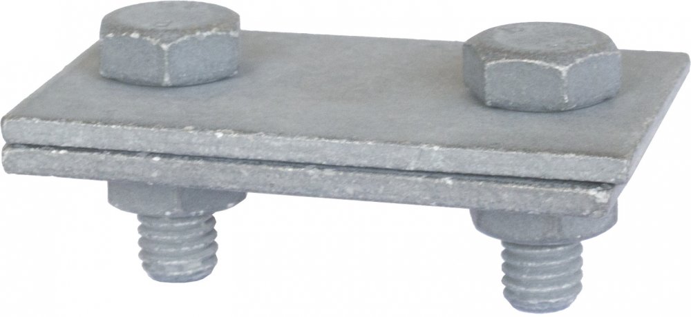 Podpěra vedení na střechy konektor 2xM8x20 55x35mm