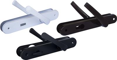 Bílé dveřní kování bílé 90mm