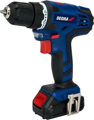 Vrtací šroubovák DEDRA LI-ION 12V 1,5Ah