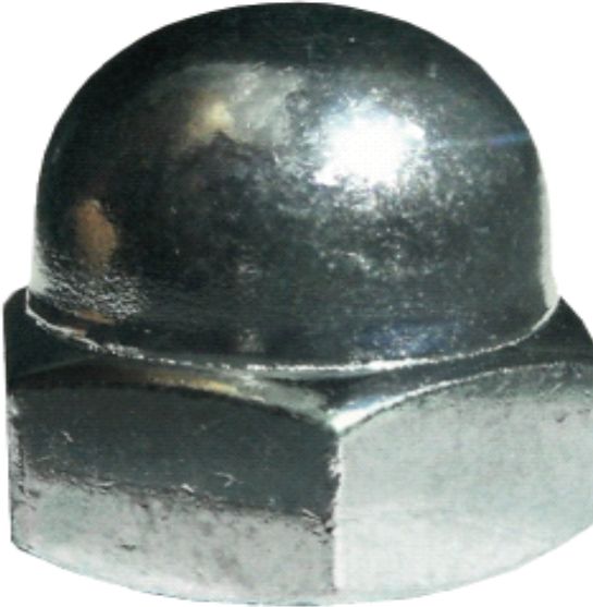 Matice klobouková uzavřená DIN1587 M6 - 100ks