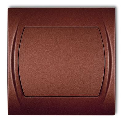 Vypínač jednoduchý 9LWP-1L metalický bronz