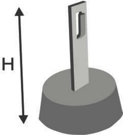 Podpěra vedení na střechy konektor d6/8