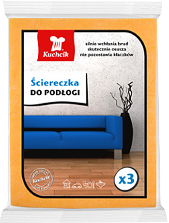 KUCHCIK Utěrka na podlahu 50x58cm - 3ks