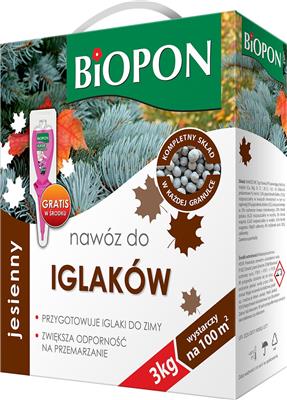 Levně Podzimní hnojivo pro jehličnany 3 kg