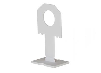 Spona bílá spoj 1mm 100 ks