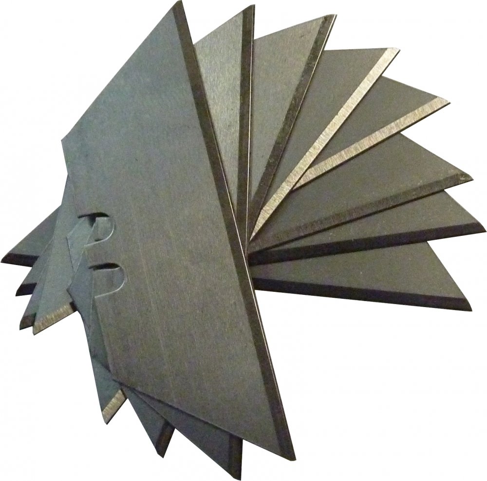 Trapézové čepele do nože