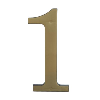 Domovní číslo - 1