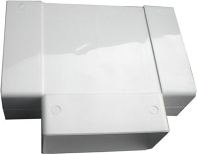 PVC "T" plochá rozbočka