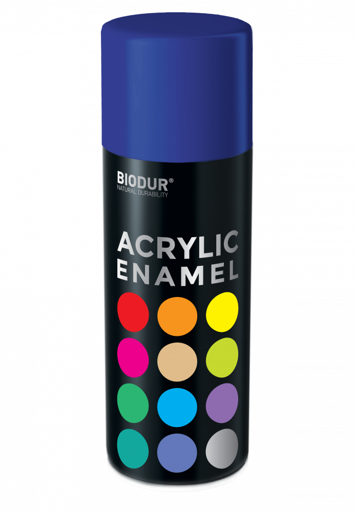 Levně Akrylový email ve spreji - Ultramarínová modrá tmavá 400ml/RAL 5002